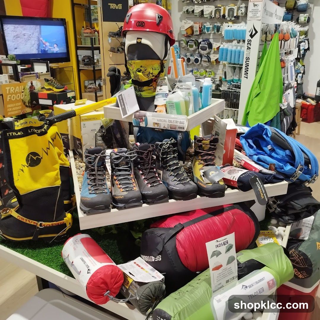 Outdoor Gear Store Interior Display