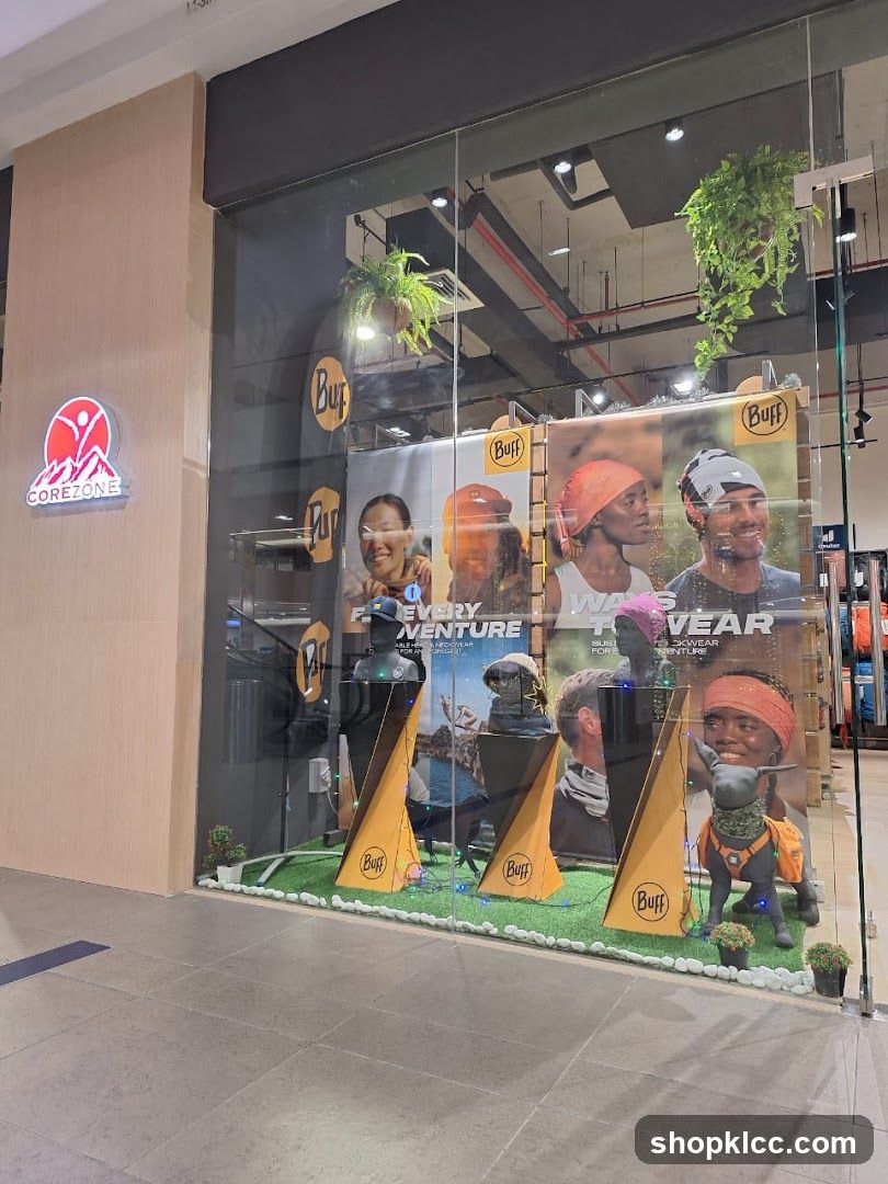 Buff Storefront Display