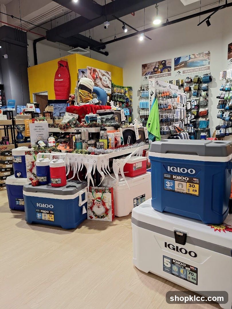Outdoor Gear Store Interior