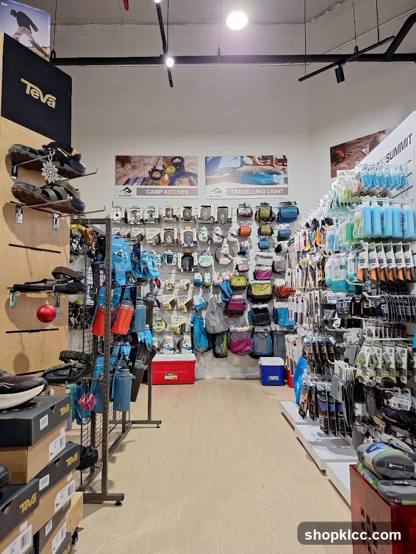 Outdoor Gear Store Interior
