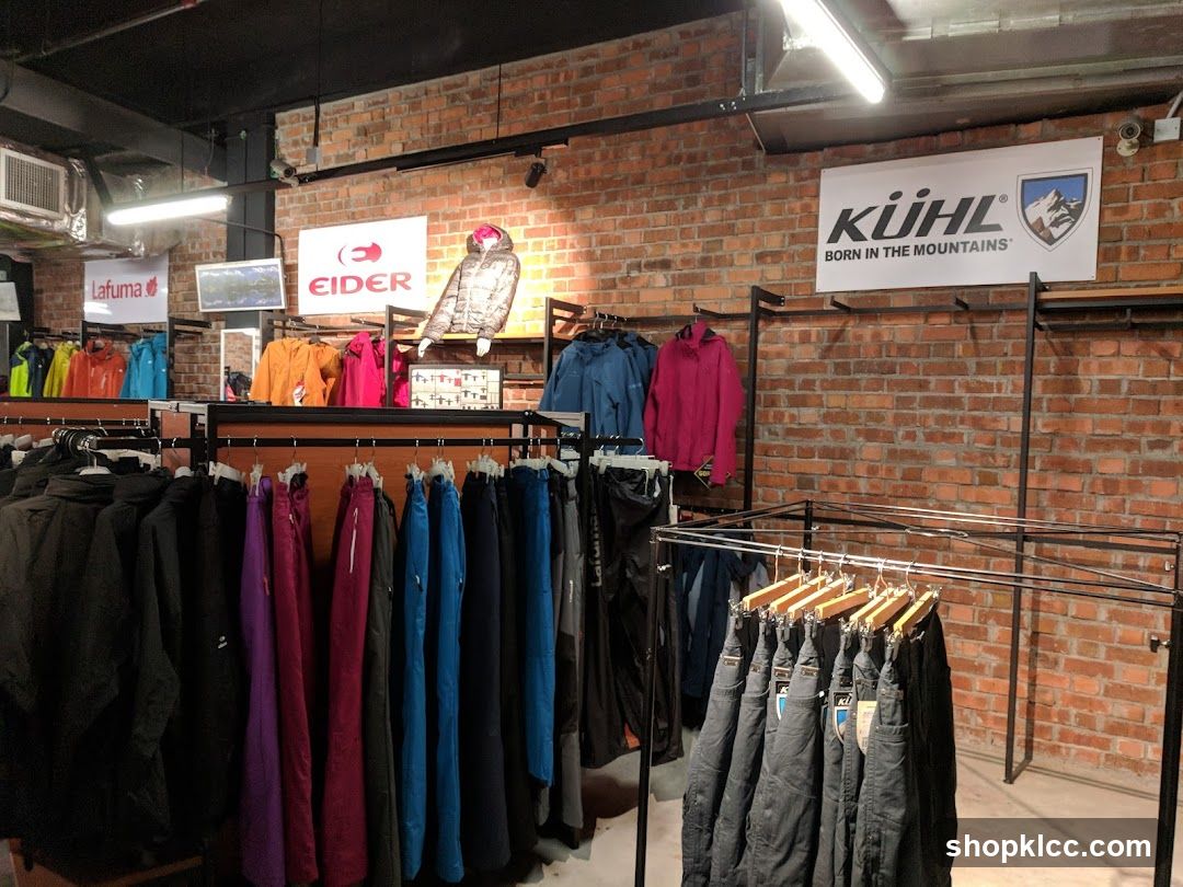 Outdoor Clothing Store Interior