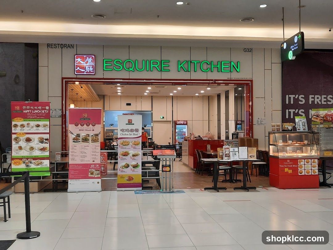 Esquire Kitchen Storefront Interior View