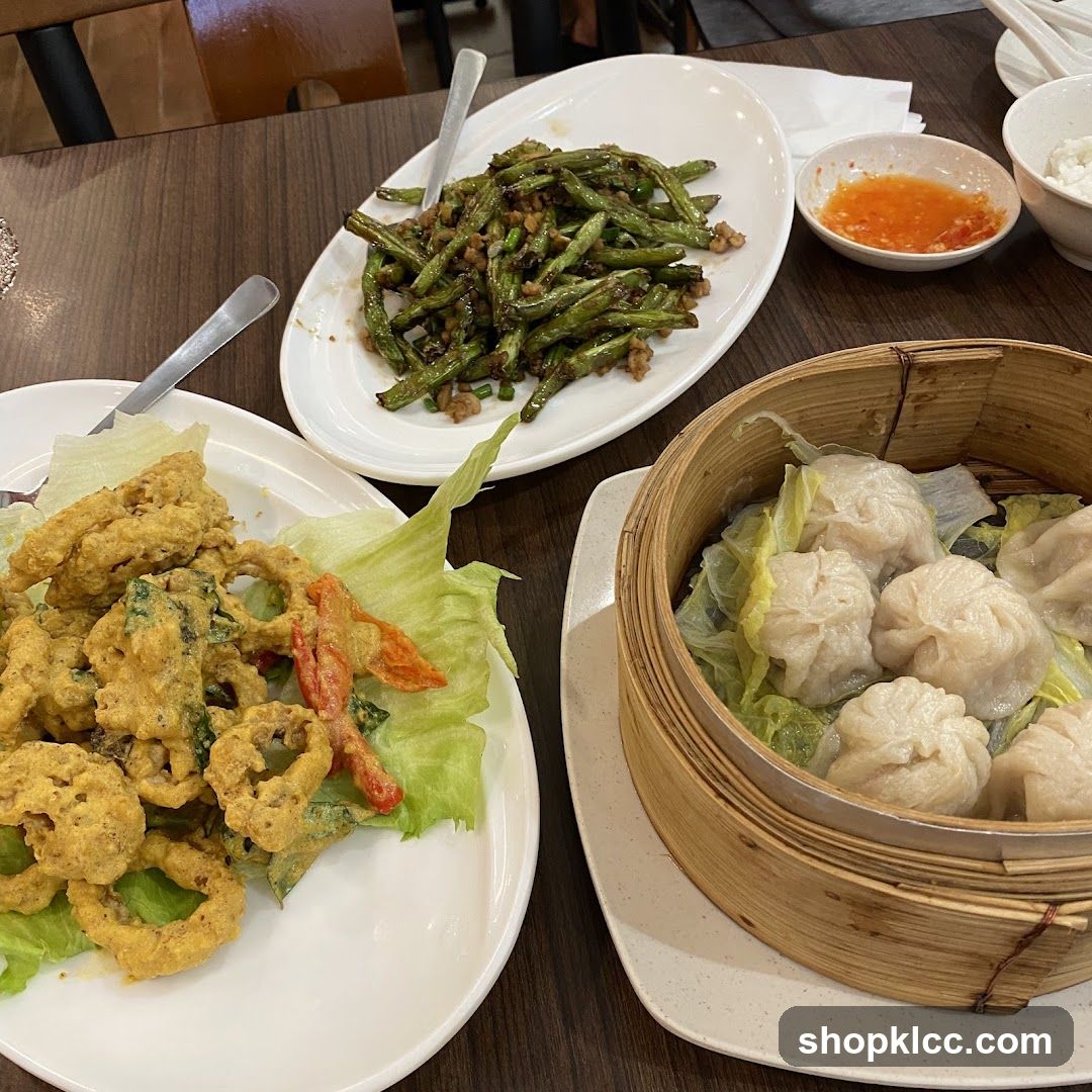 Dining Table with Chinese Dishes