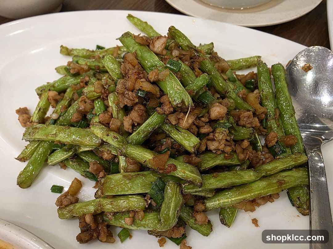 Stir-fried Green Beans with Minced Meat