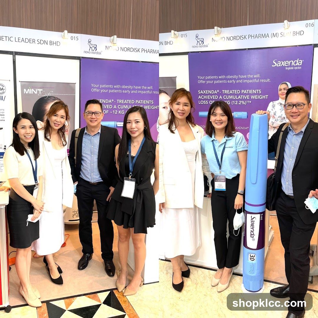 Saxenda Pharma Exhibition Booth