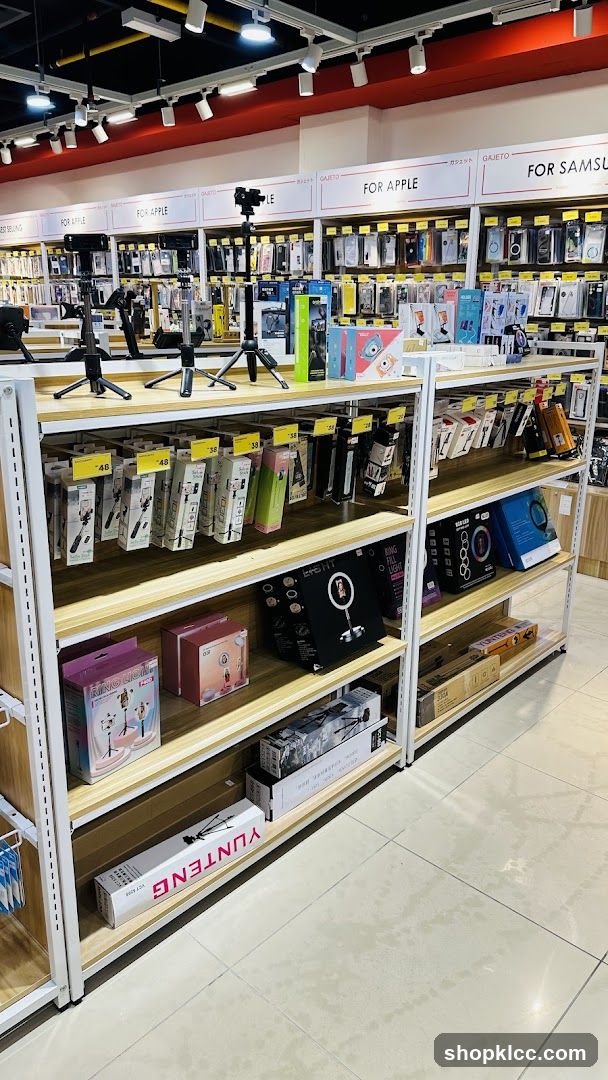 Electronics Store Interior