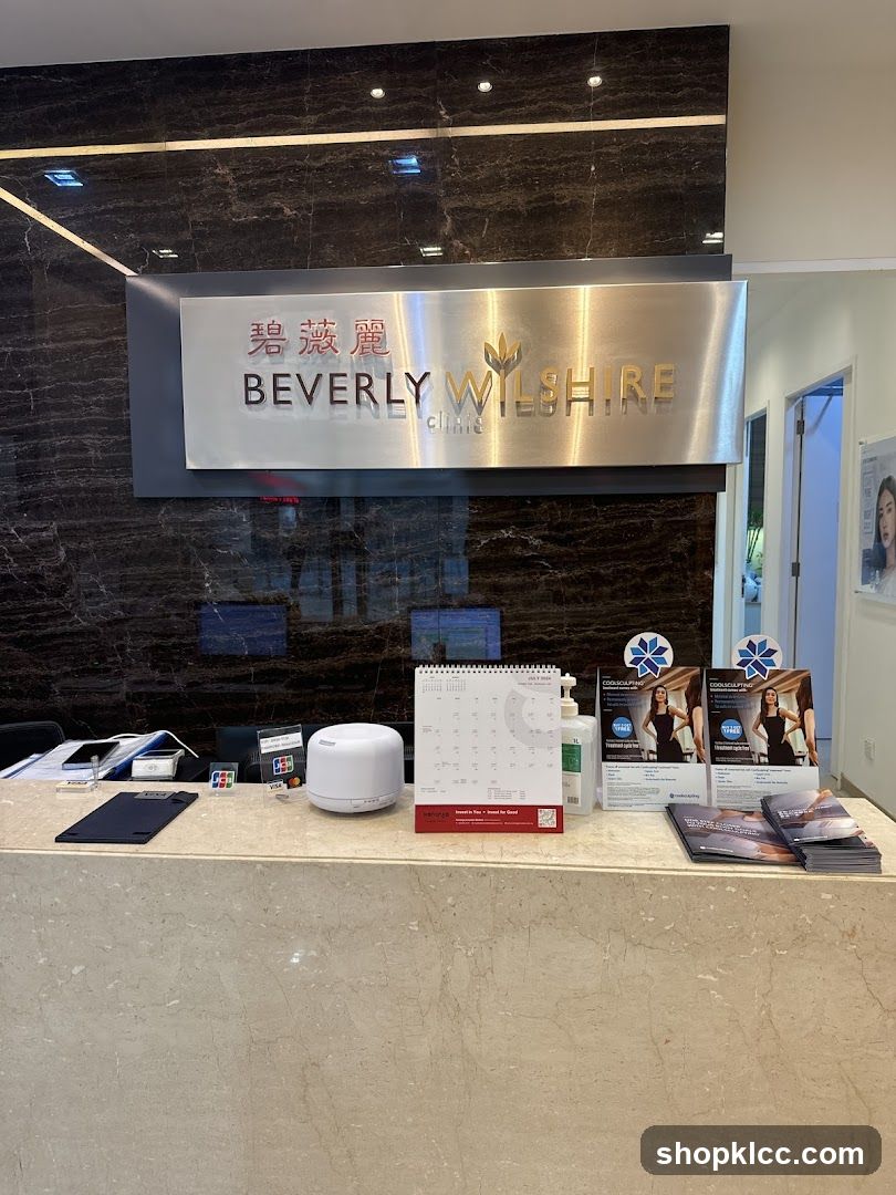 Beverly Wilshire Clinic Reception Area
