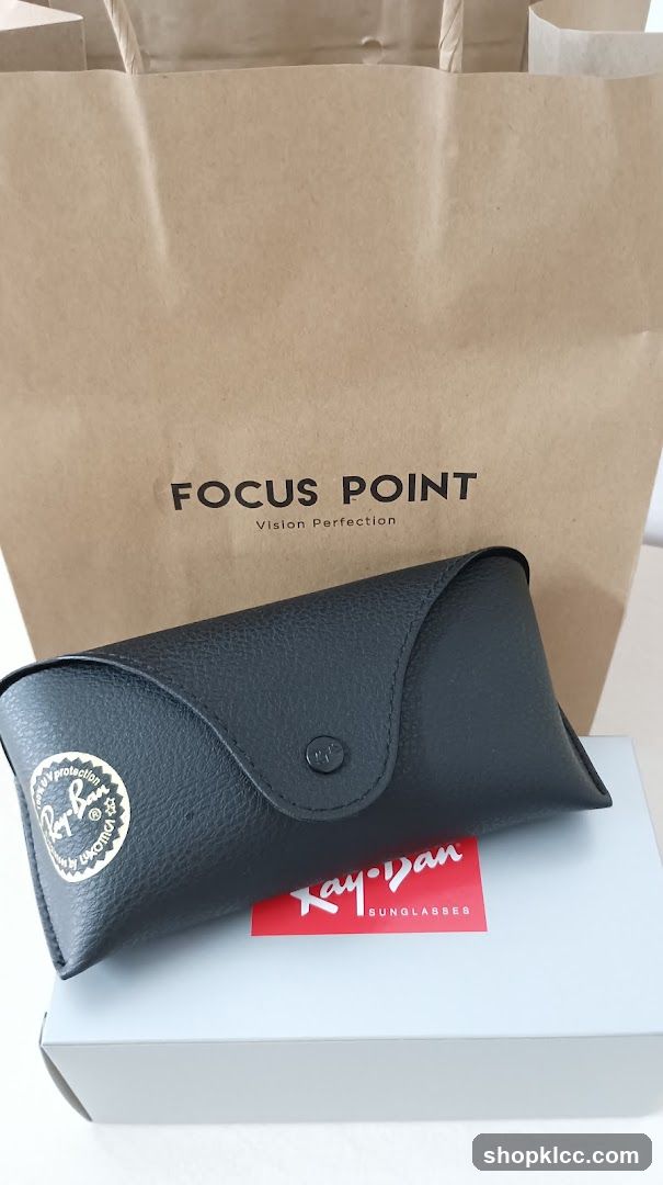 Focus Point Sunglasses Case and Bag