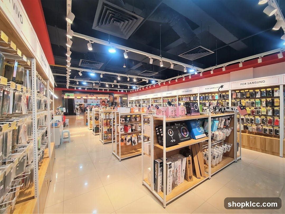Electronics Store Interior
