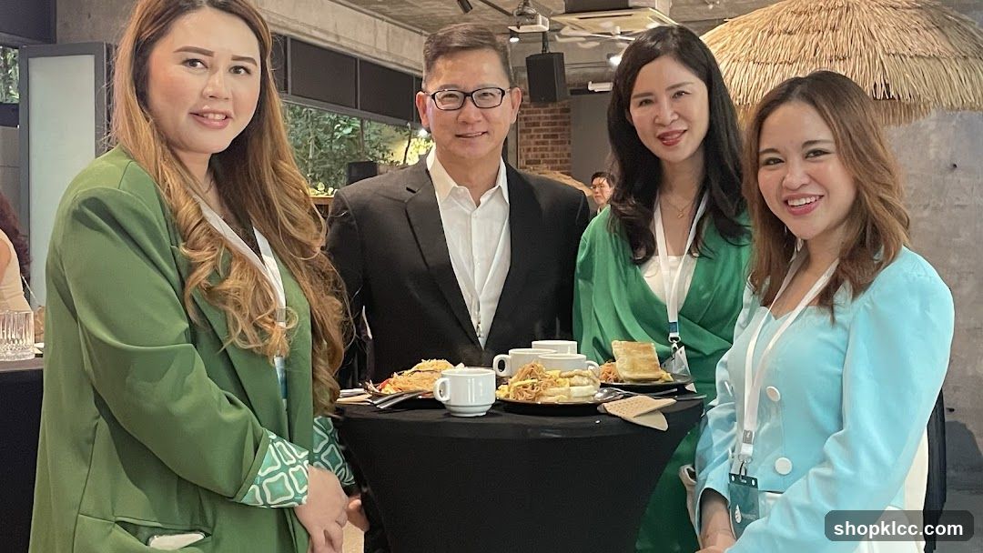 Group at a food event
