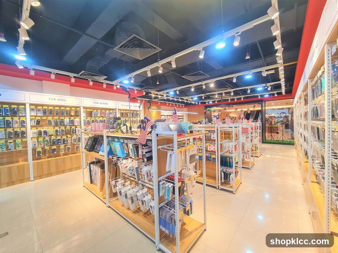Electronics Store Interior