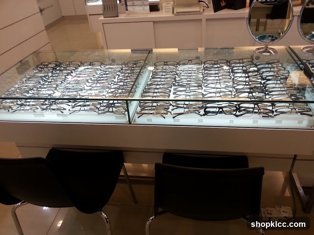 Optical Shop Interior Display