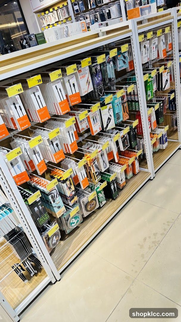 Electronics Store Interior