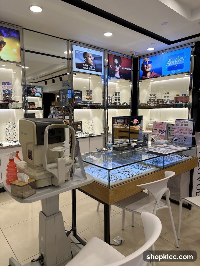 Optical Store Interior