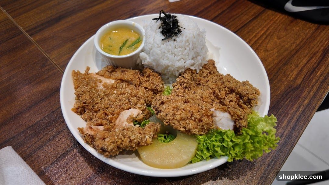 Crispy Fried Chicken Rice Bowl