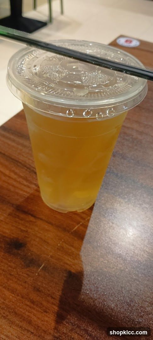 Iced Drink in Plastic Cup
