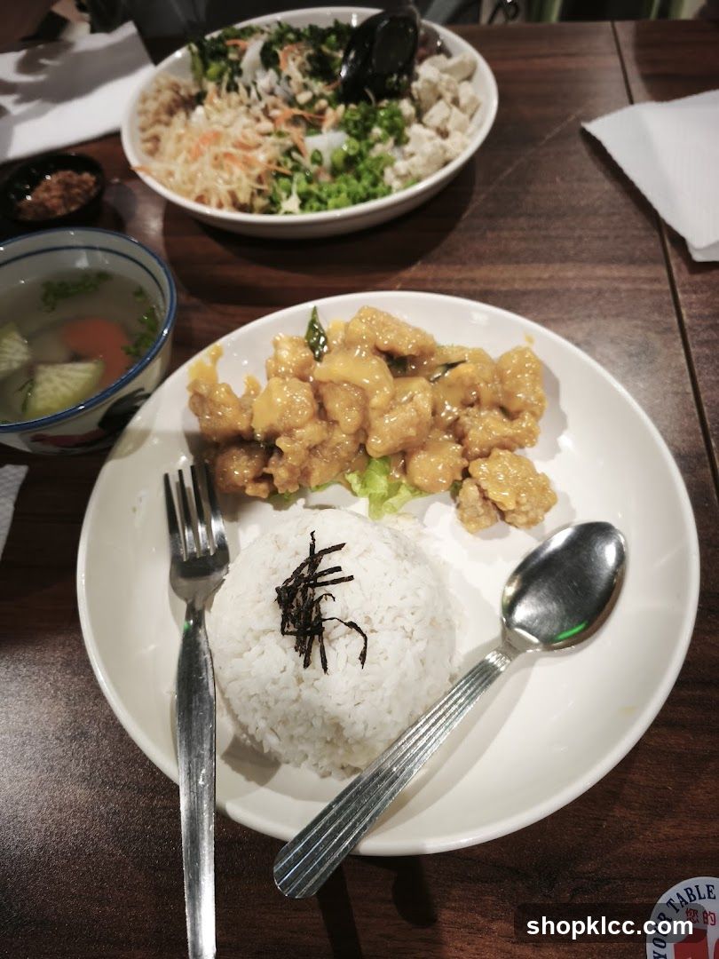 Dining Table with Food
