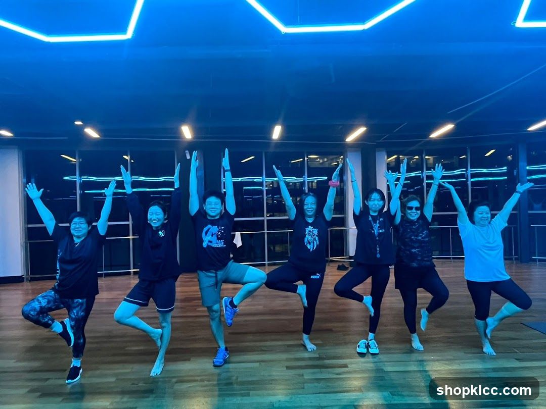 Group in Dance Studio