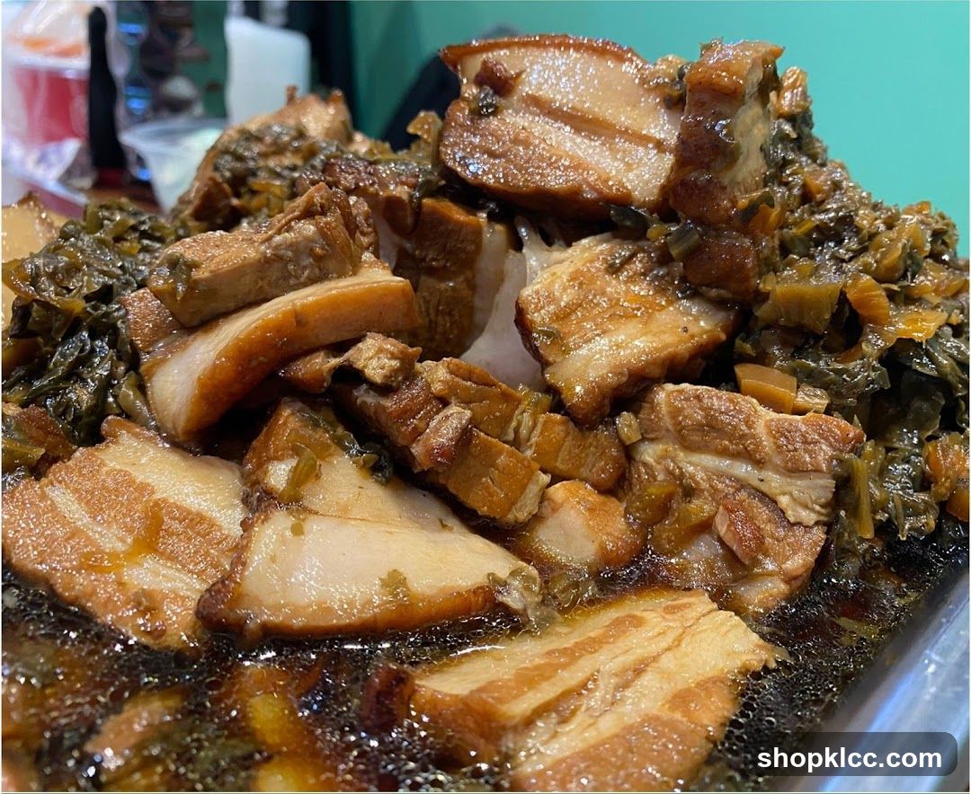 Braised Pork with Preserved Vegetables