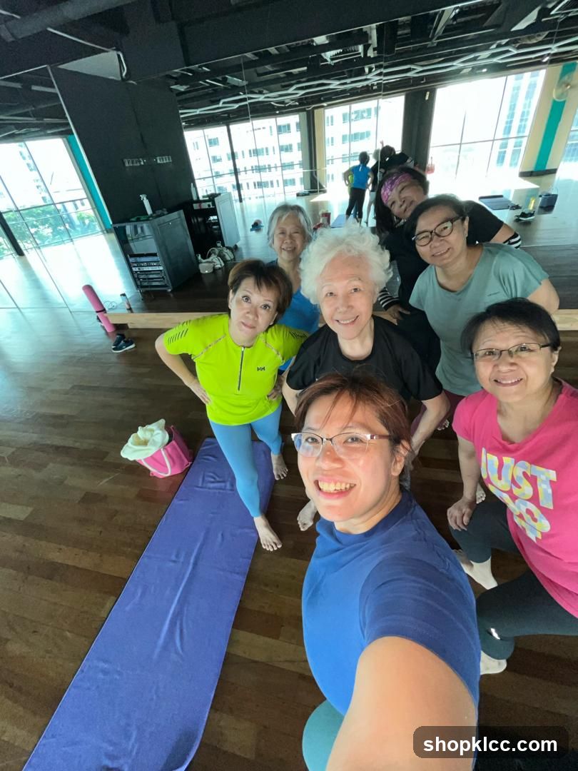 Yoga Class Group Photo