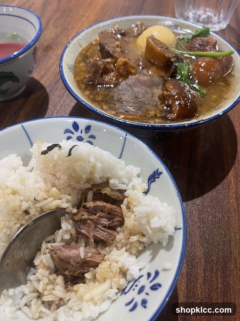 Braised Beef Rice Bowl