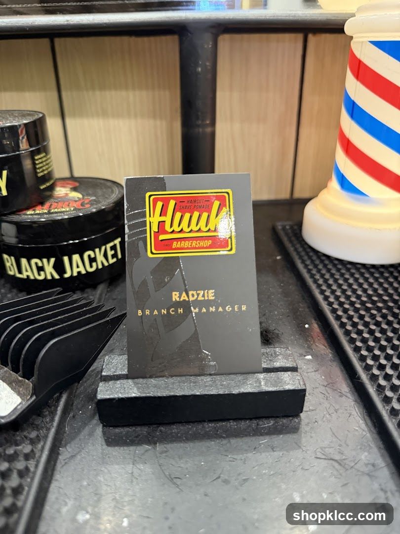 Barbershop Interior Display