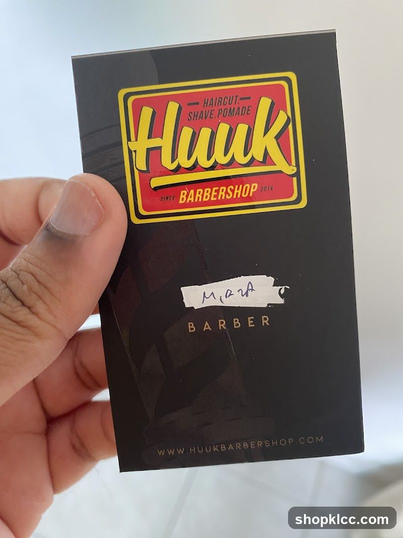 Barber Shop Business Card