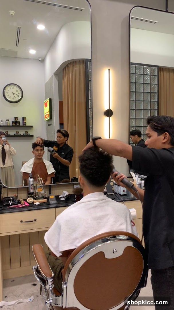 Barbershop Interior Scene