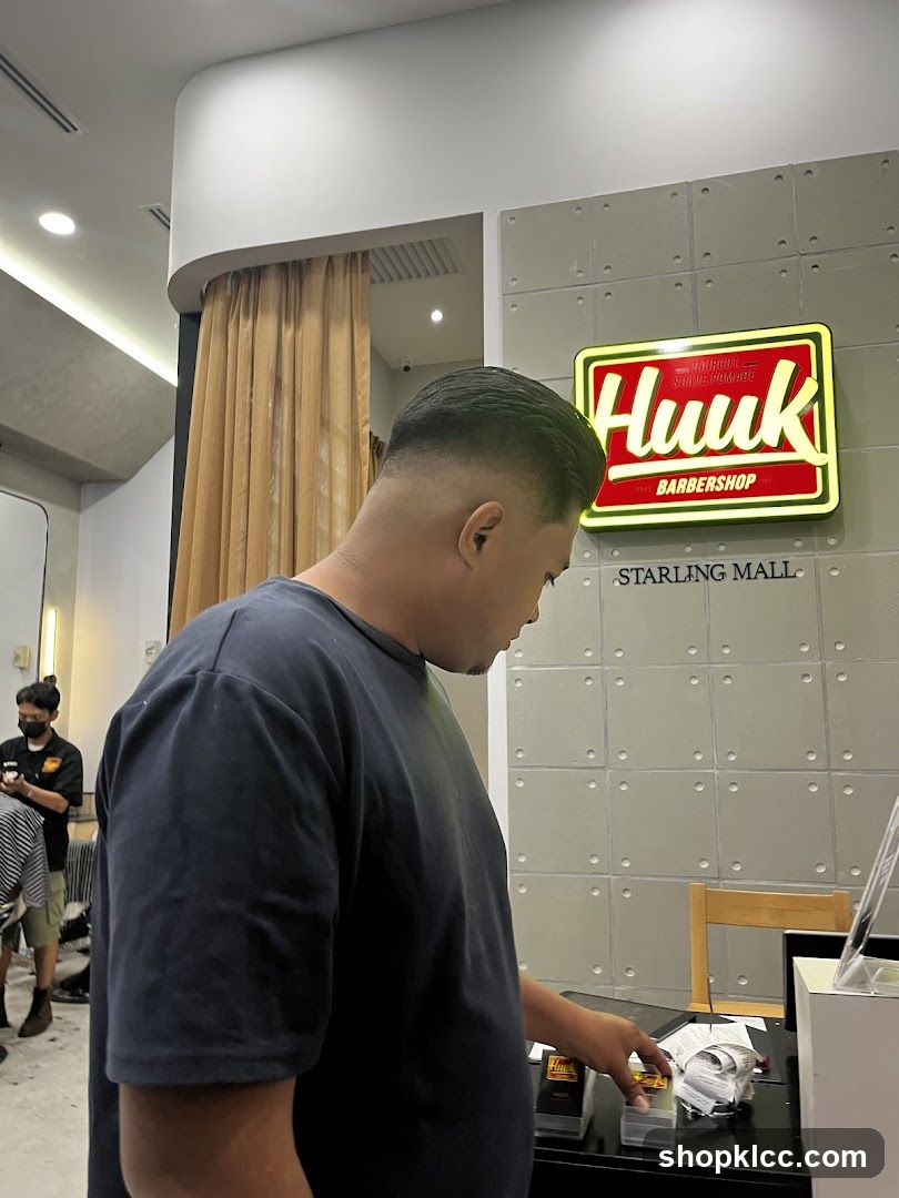 Barbershop Interior Scene