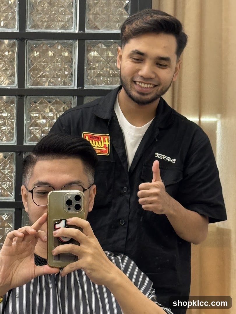 Barber Shop Interior Photo