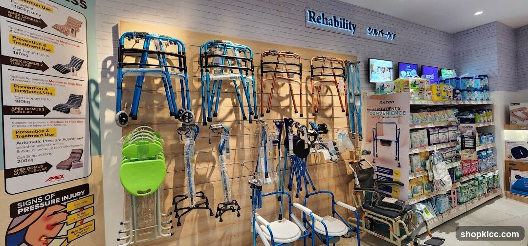 Rehabilitation Store Interior Display