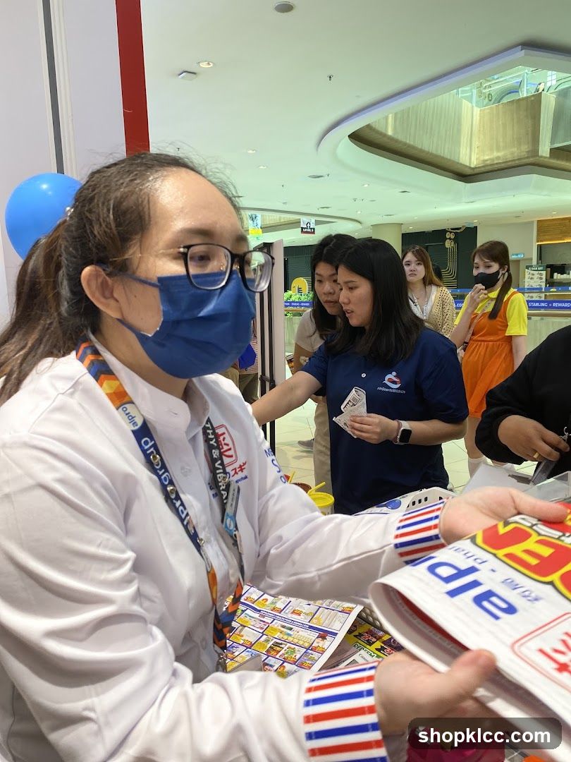 Medical Staff at Event Booth