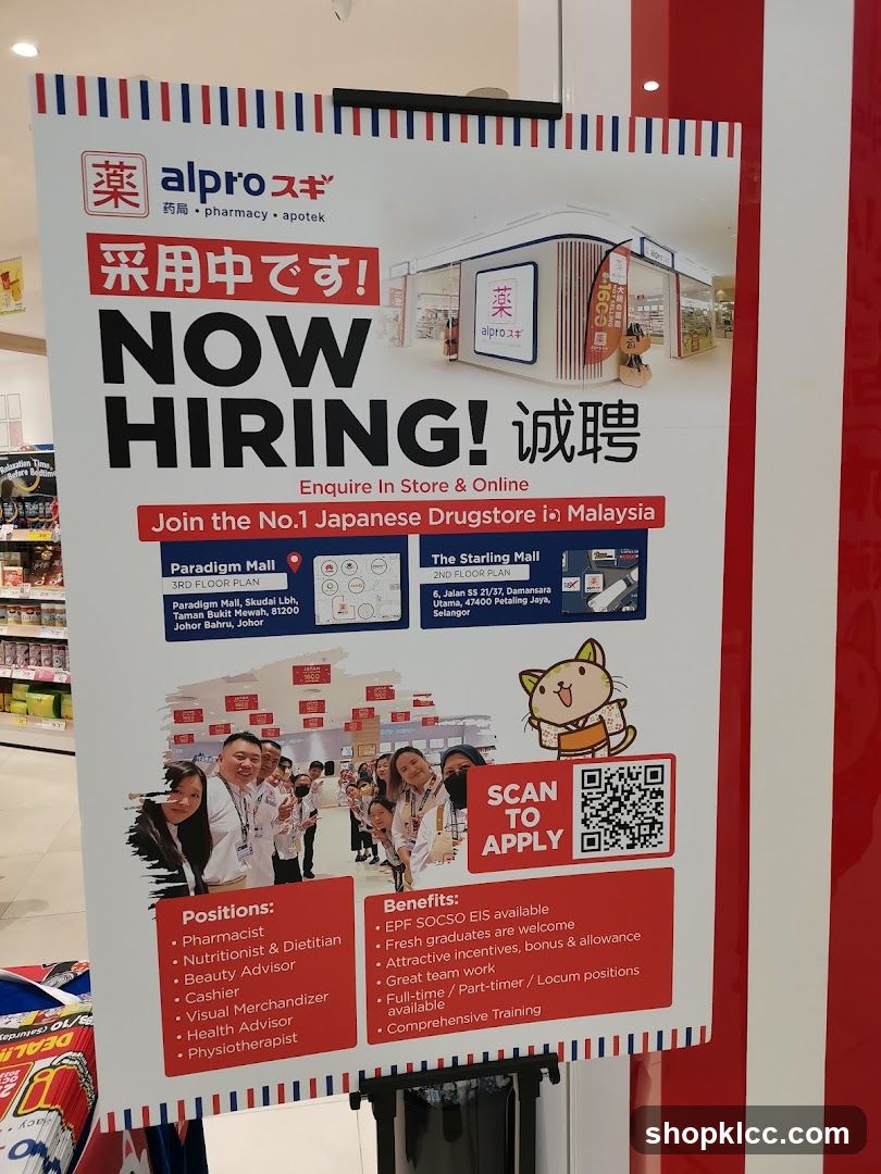 Alpro Hiring Poster