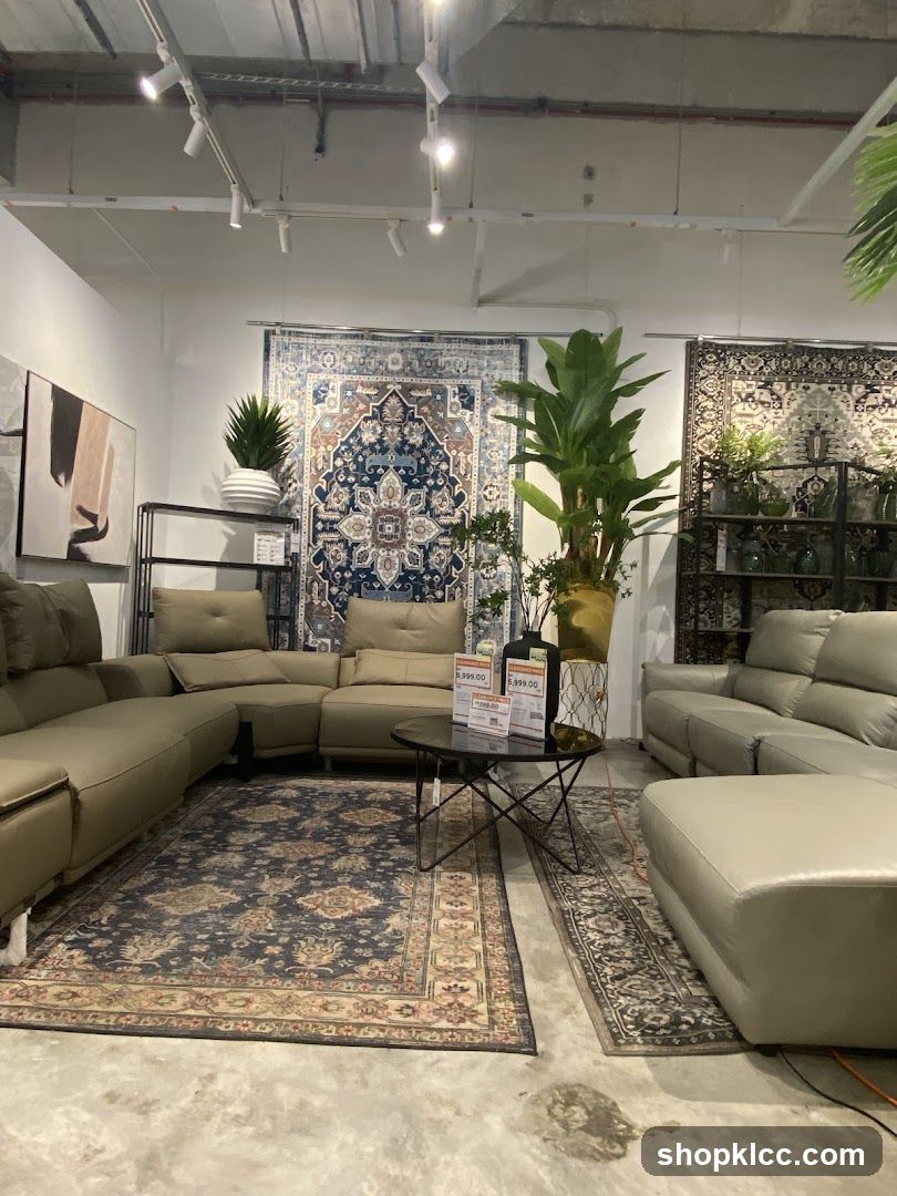 Furniture Store Interior Display