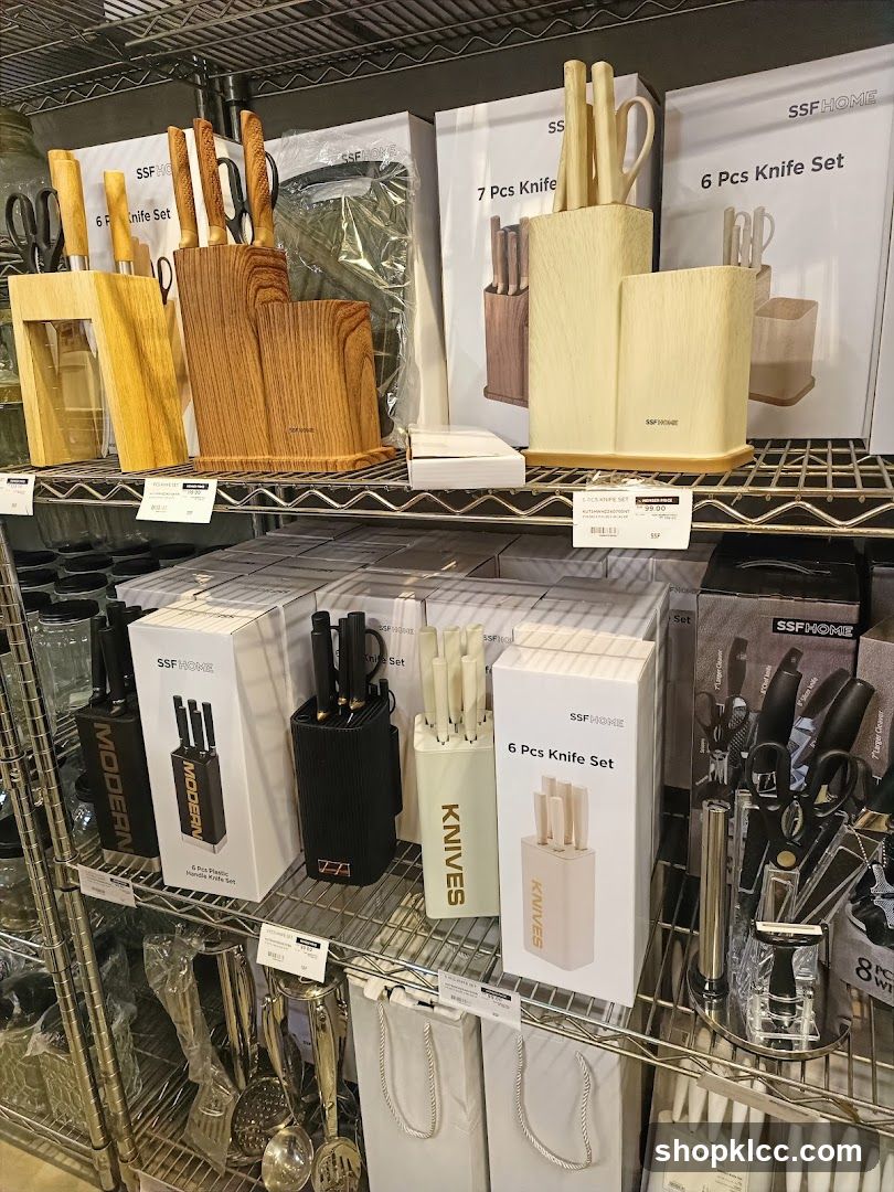 Kitchen Knife Sets Display
