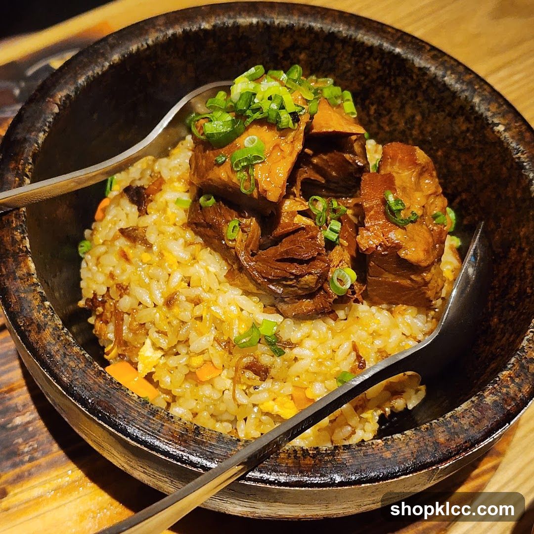 Braised Meat Rice Bowl