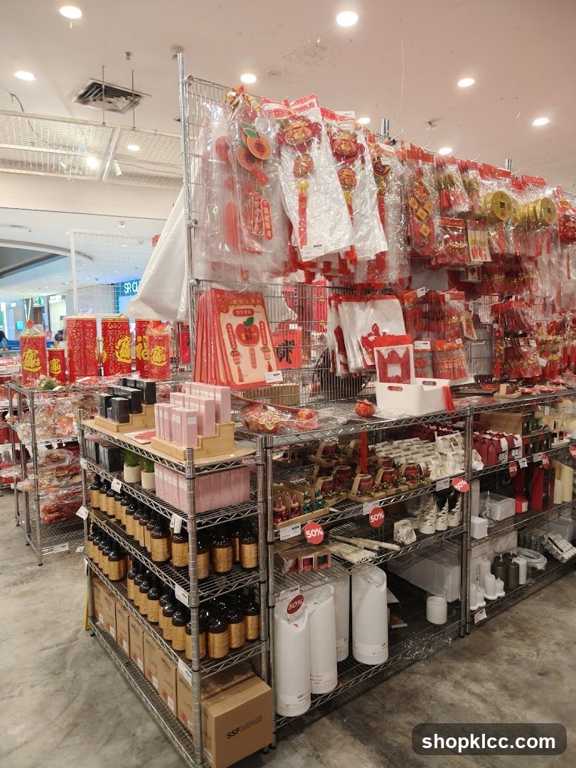 Chinese New Year Decorations Display