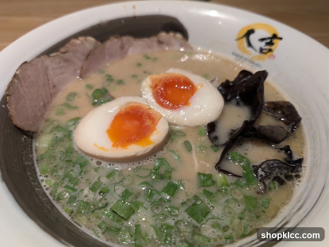 Ramen Bowl with Soft-Boiled Egg and Pork