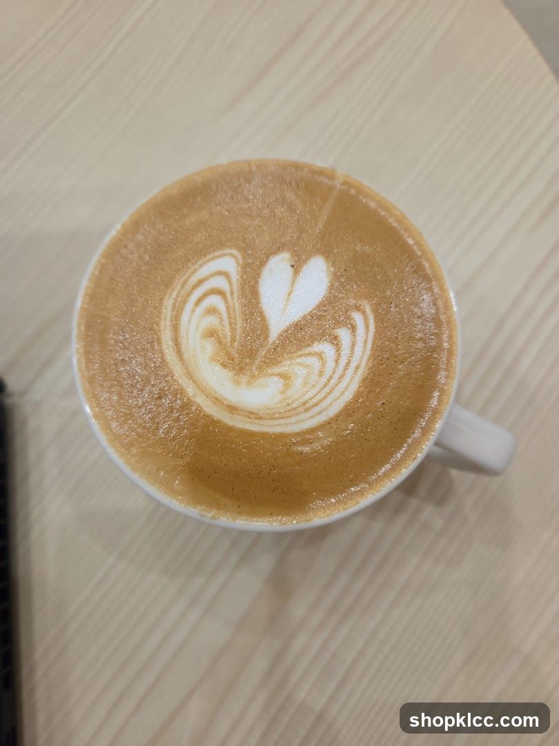Latte Art Coffee Cup