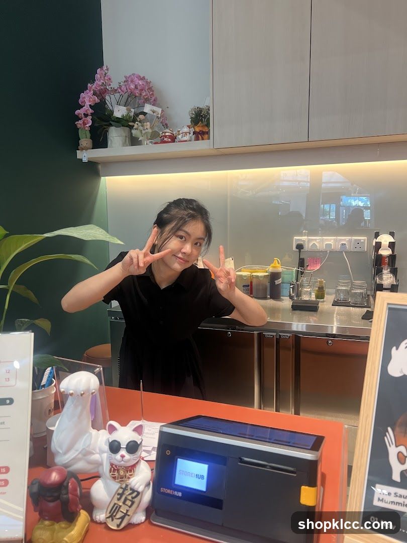 Barista in Coffee Shop Interior