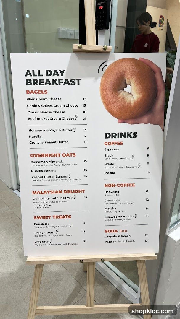 All Day Breakfast Menu Board