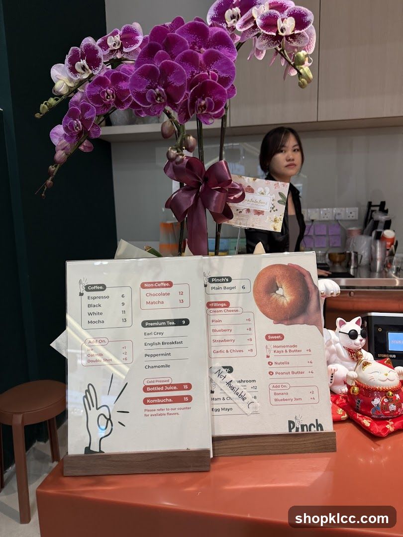 Coffee Shop Interior Display
