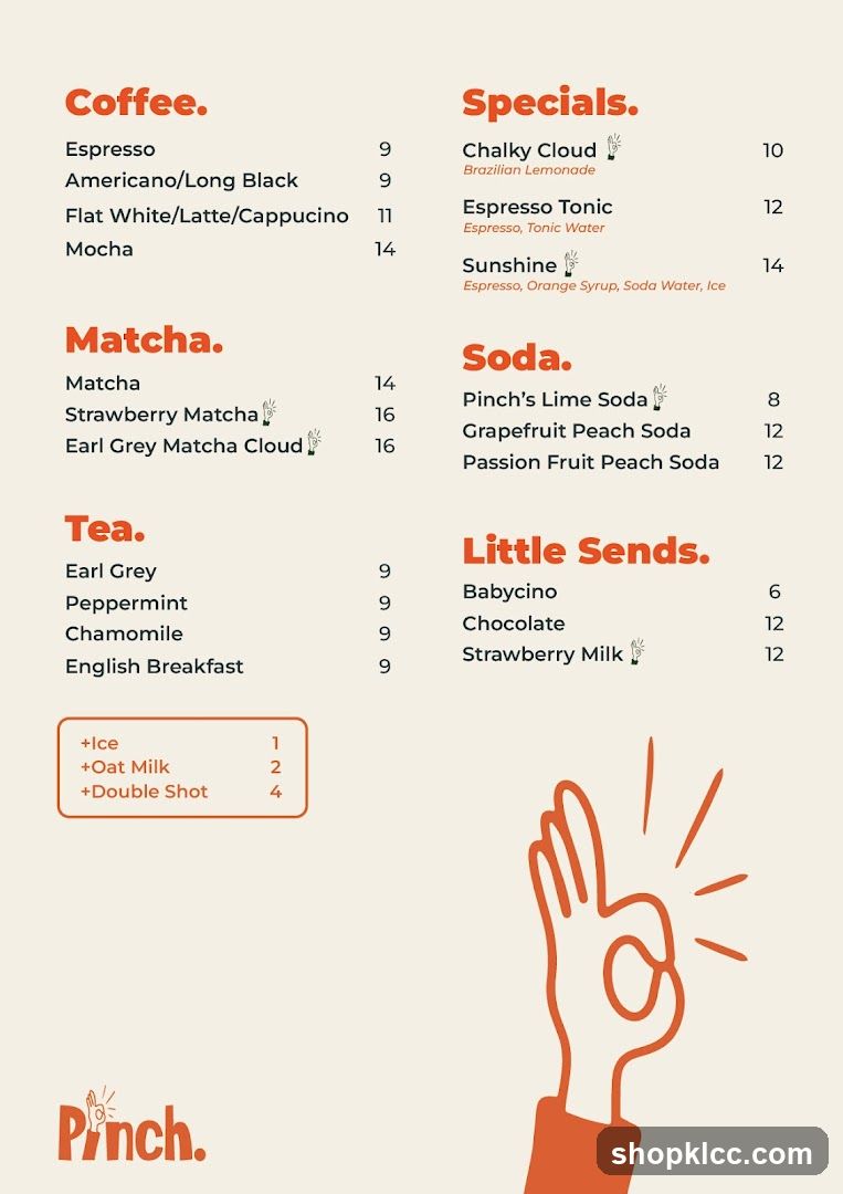 Pinch Menu
