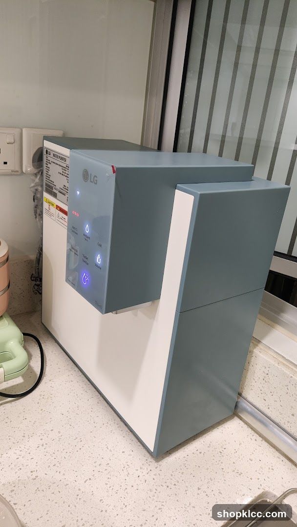 LG Water Dispenser in Kitchen