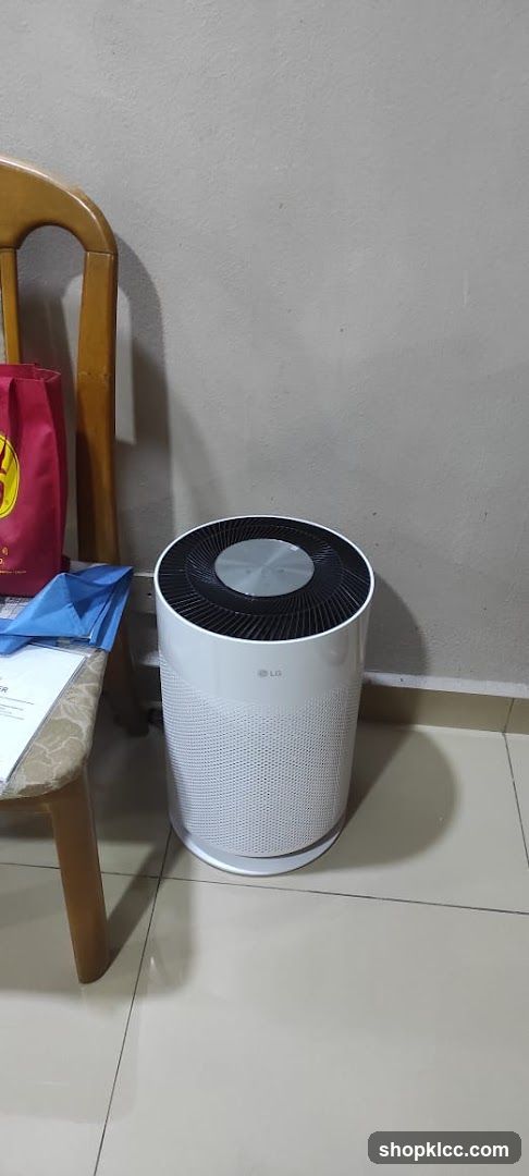 LG Air Purifier on Floor