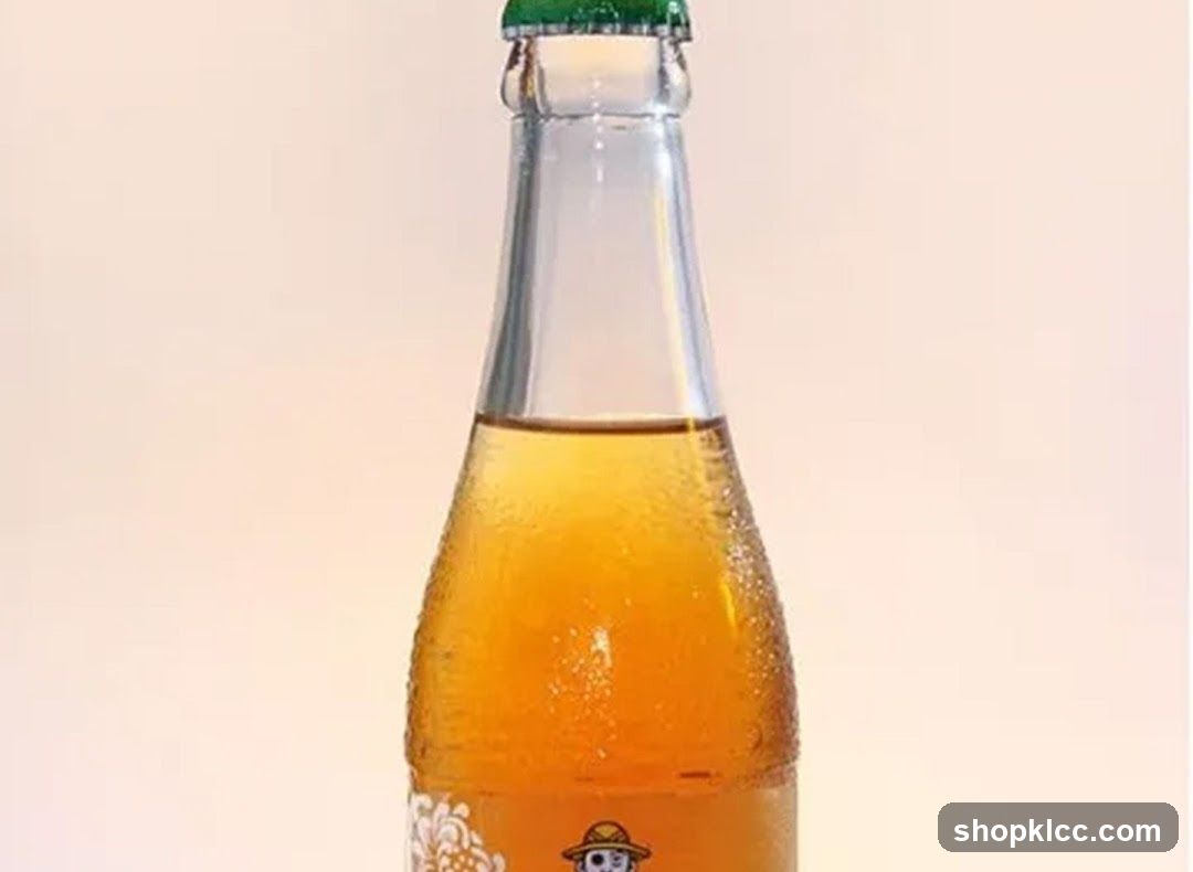 Bottle of Orange Soda