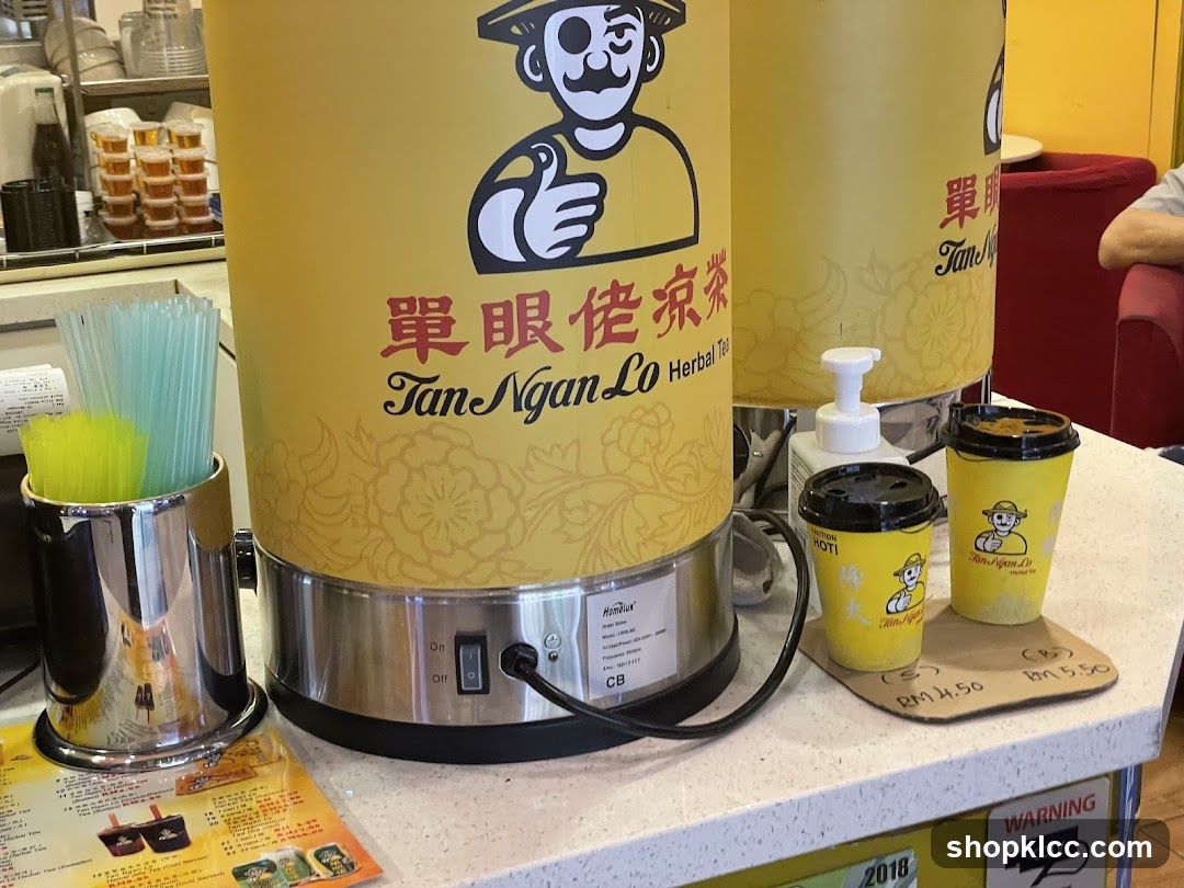 Tan Ngan Lo Herbal Tea Counter
