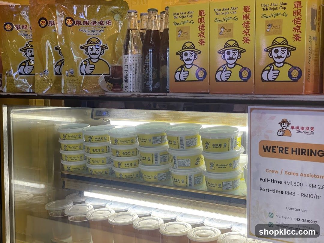 Teh Siok Cap Display