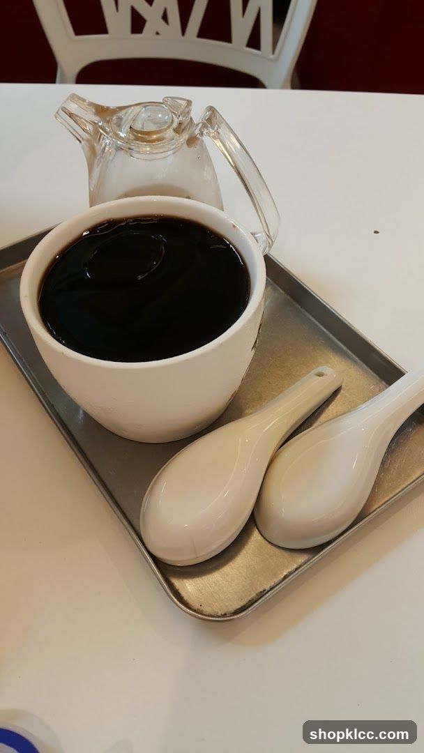 Dessert with Syrup