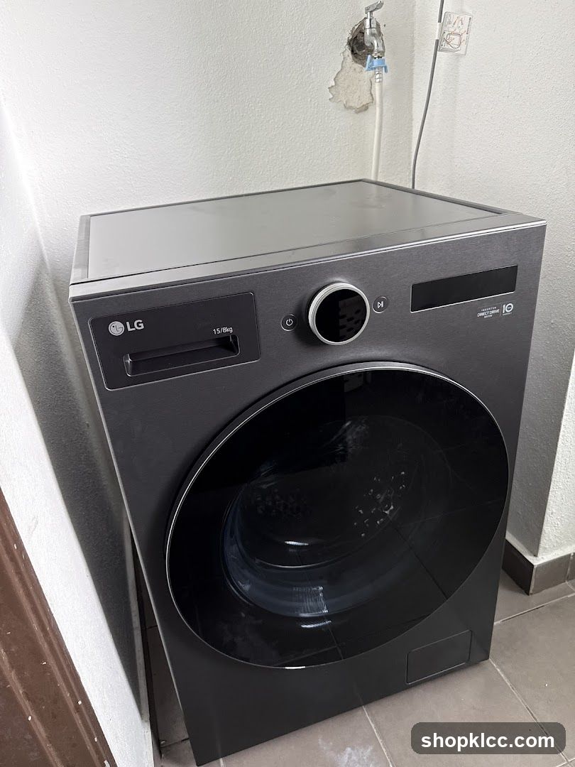 LG Washing Machine in Utility Room